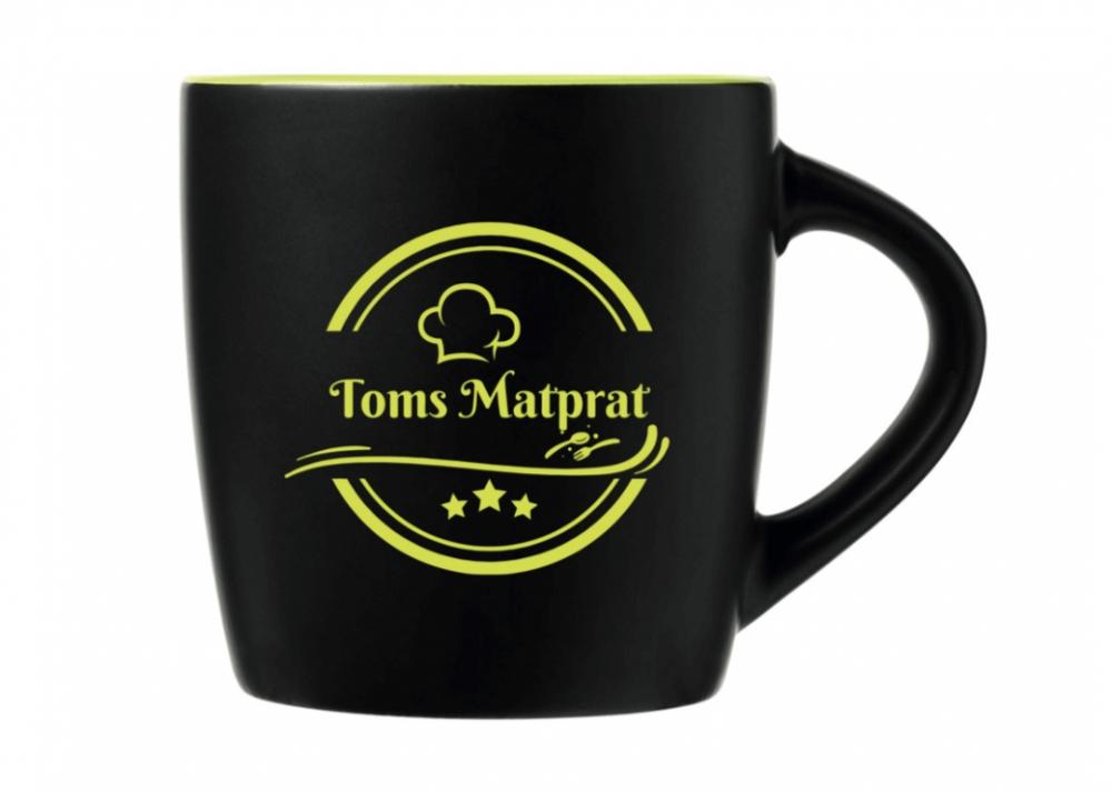 Toms matprat keramikk-krus, grønn