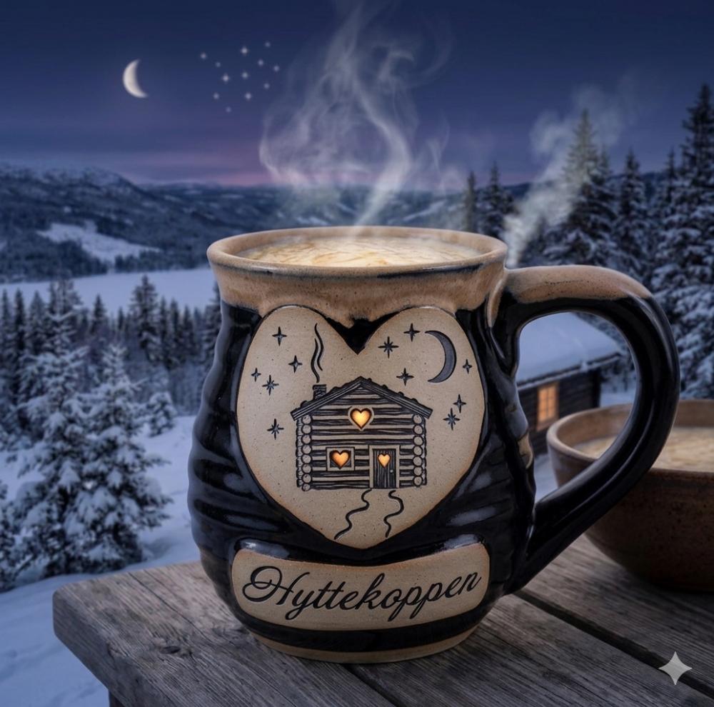 Hyttekoppen, sort
