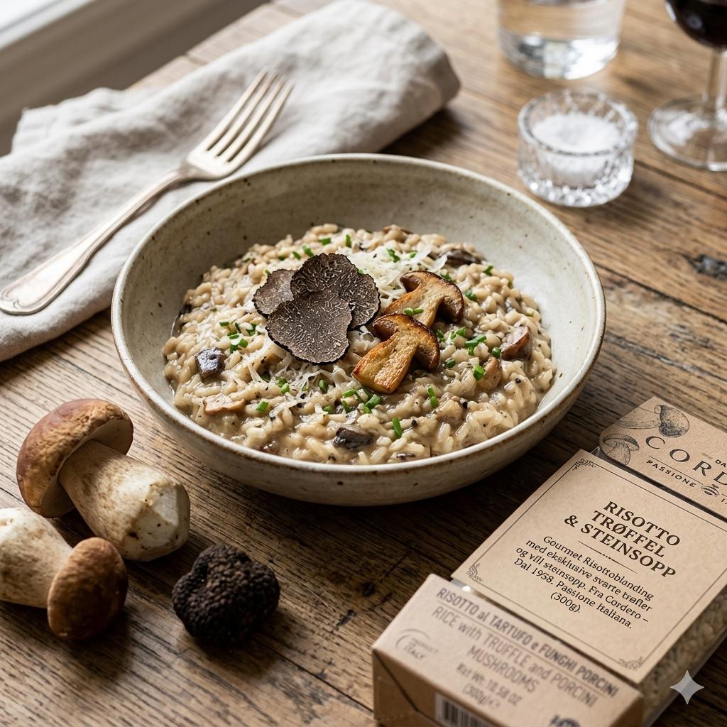 Cordero Gourmet Risotto Trøffel & Steinsopp 300g