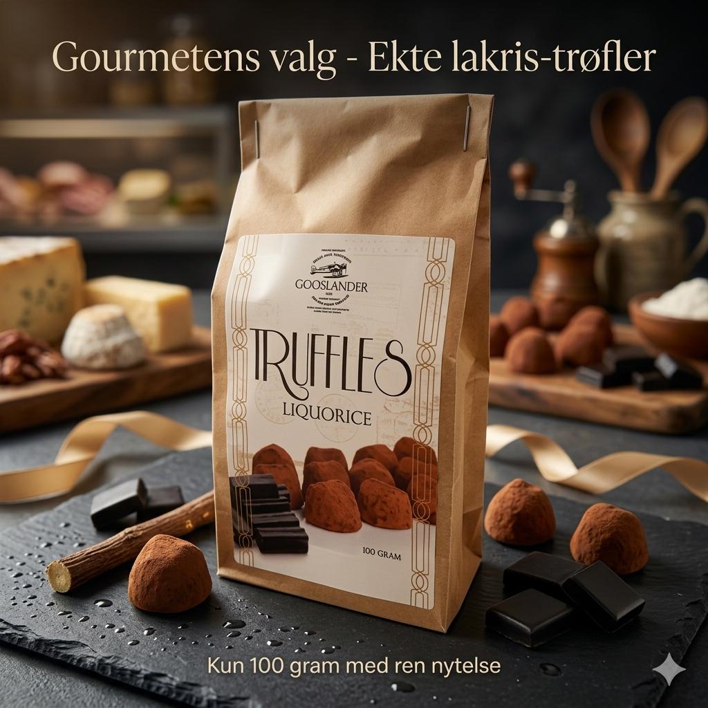 Sjokotrøfler Lakris 100g