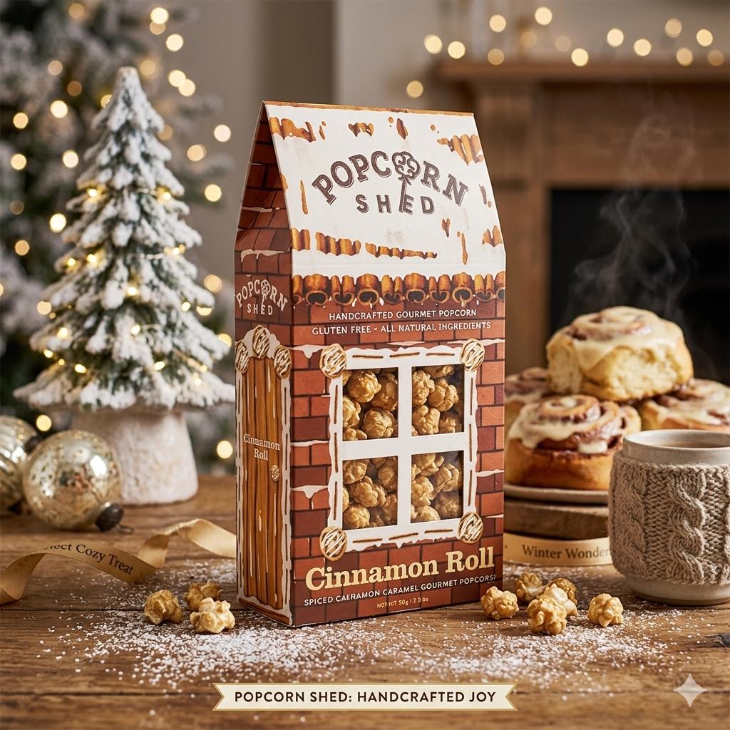 Popcorn Shed Cinnamon Roll 80g