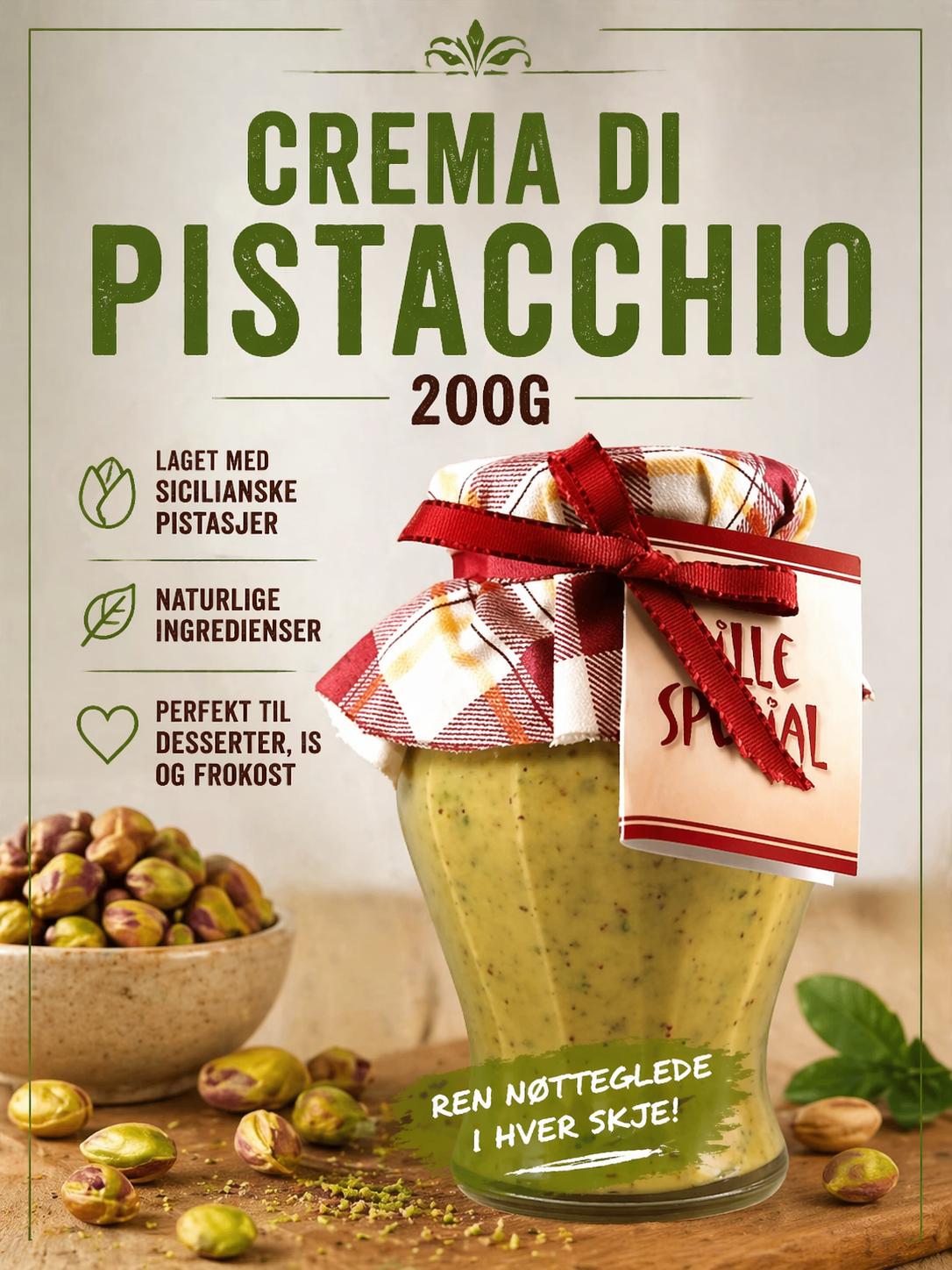 Crema di Pistacchio 200g