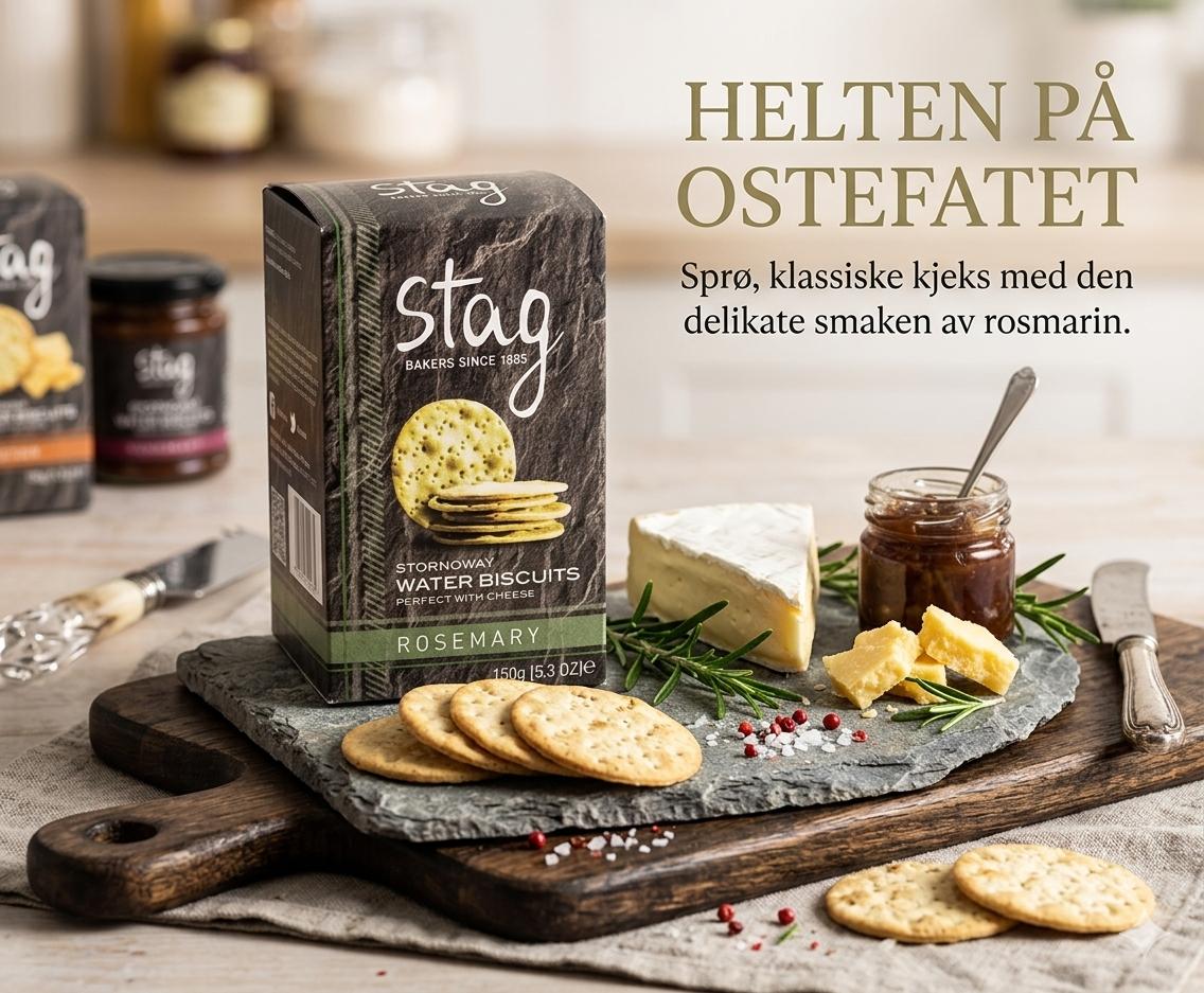 Kjeks med rosmarin, Stag 150 g