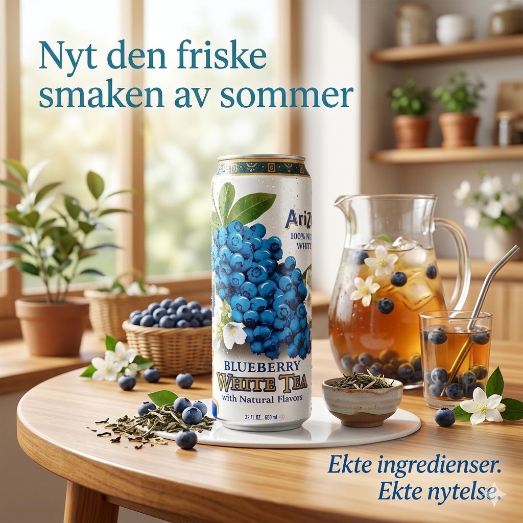 Arizona Blueberry White Tea 650 ml