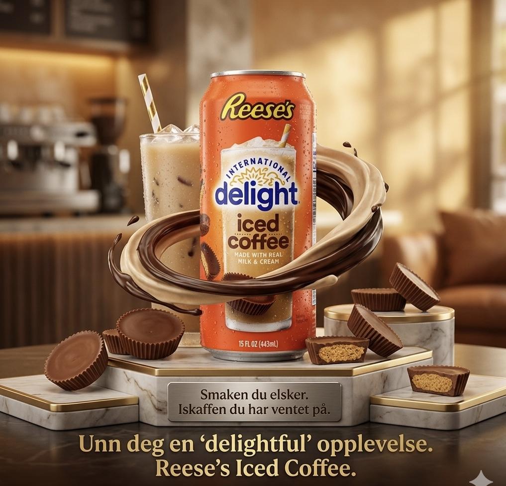 Delight Reese's Iced Coffee 443ml