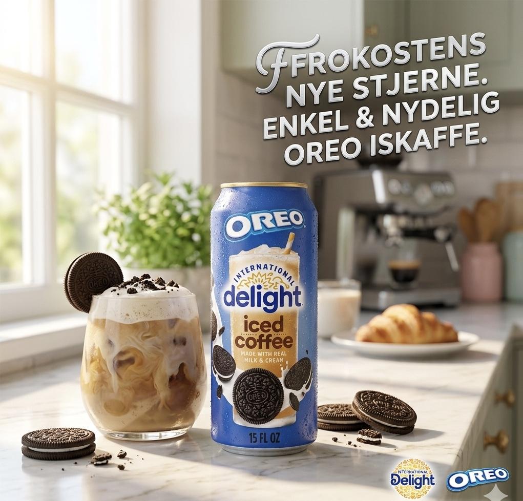 Delight Oreo Iced Coffee 443ml